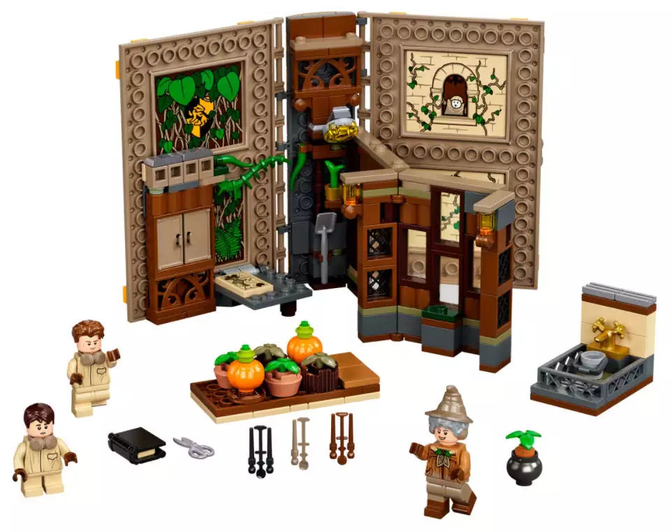 Inhalt: LEGO Harry Potter 76384 Hogwarts Moment: Kräuterkundeunterricht