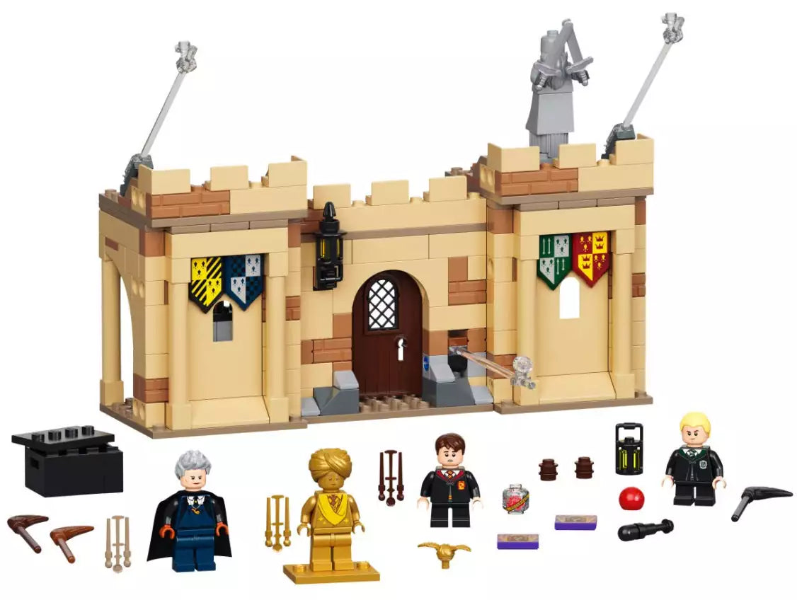 Inhalt: LEGO Harry Potter 76395 Hogwarts: Erste Flugstunde