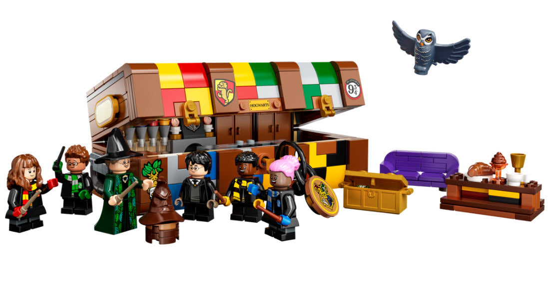 Inhalt: LEGO Harry Potter 76399 Hogwarts Zauberkoffer
