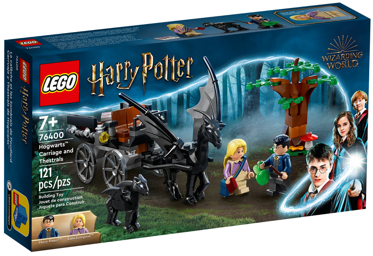 LEGO Harry Potter 76400 Hogwarts Kutsche mit Thestralen