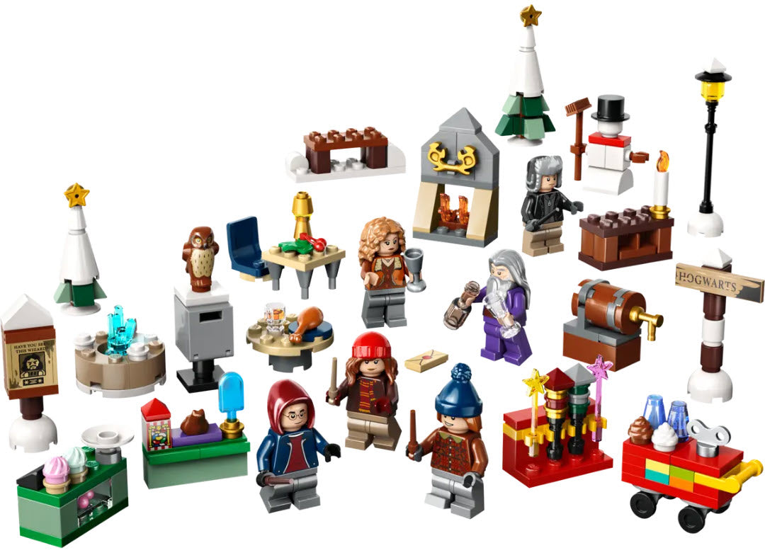 Inhalt: LEGO Harry Potter 76418 Adventskalender 2023