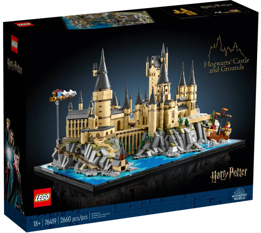 LEGO Harry Potter 76419 Schloss Hogwarts mit Schlossgelände