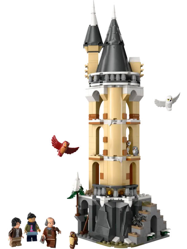 Inhalt: LEGO Harry Potter 76430 Eulerei auf Schloss Hogwarts