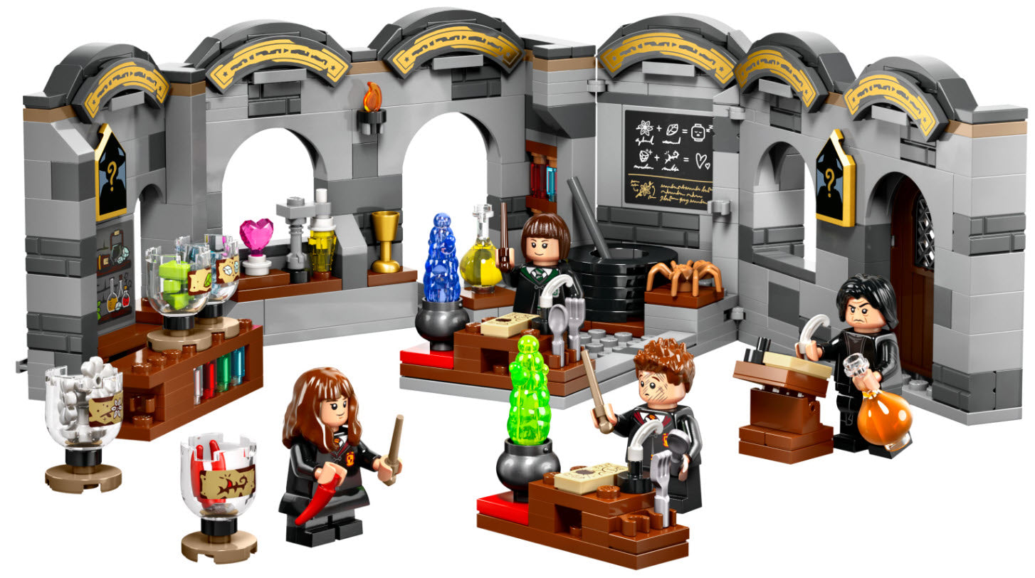 Inhalt: LEGO Harry Potter 76431 Schloss Hogwarts: Zaubertrankunterricht