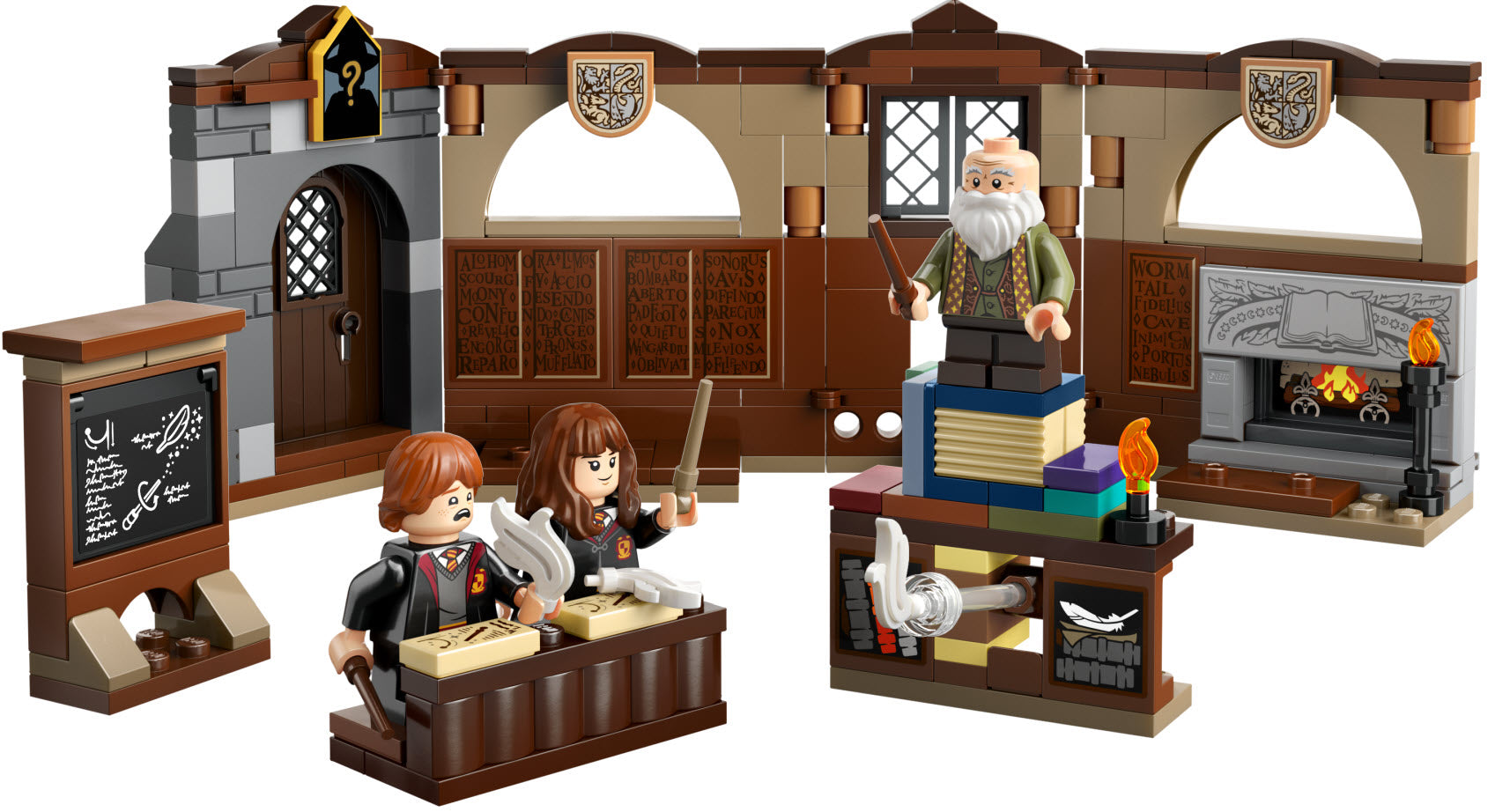 Inhalt: LEGO Harry Potter 76442 Schloss Hogwarts: Zauberkunstunterricht