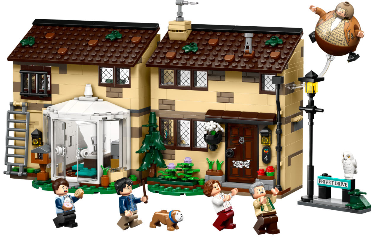 Inhalt: LEGO Harry Potter 76451 Ligusterweg: Tante Magdas Besuch