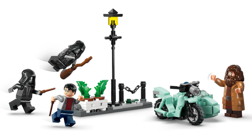 Detail 2: LEGO Harry Potter 76459 Hagrids und Harrys Flucht aus dem Ligusterweg