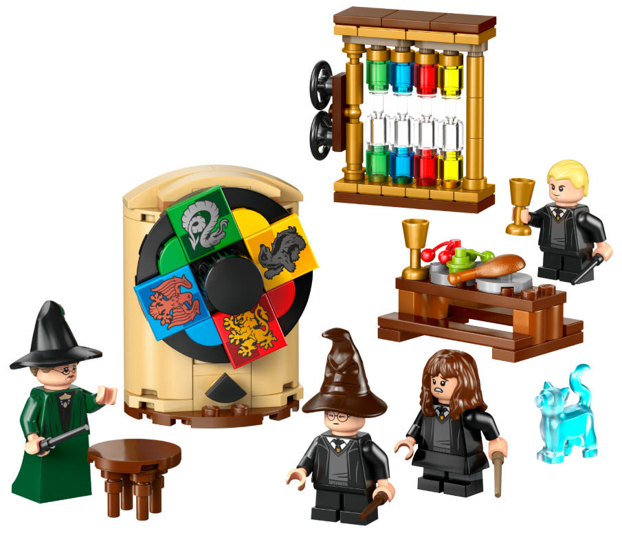 Inhalt: LEGO Harry Potter 76460 Schloss Hogwarts: Auswahlzeremonie mit dem Sprechenden Hut