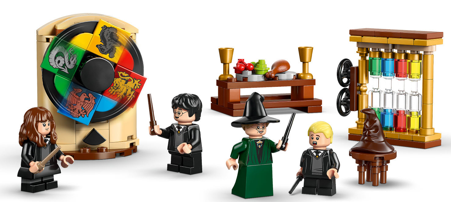 Detail 1: LEGO Harry Potter 76460 Schloss Hogwarts: Auswahlzeremonie mit dem Sprechenden Hut