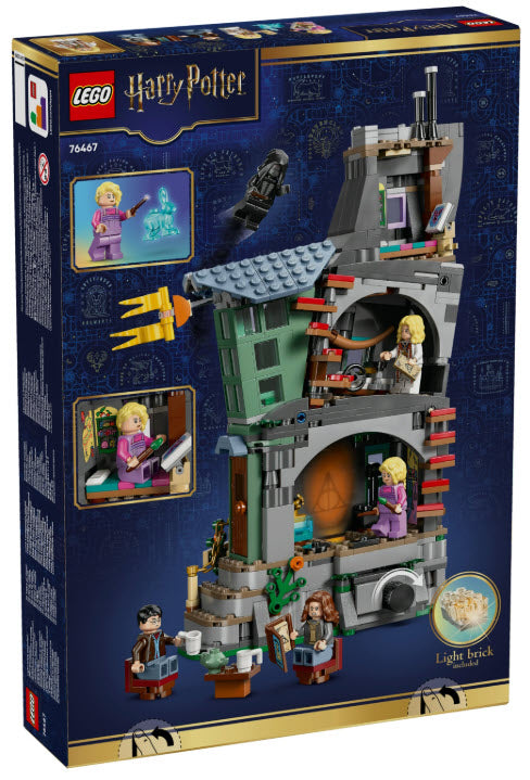 Box Rückseite: LEGO Harry Potter 76467 Luna Lovegoods Haus