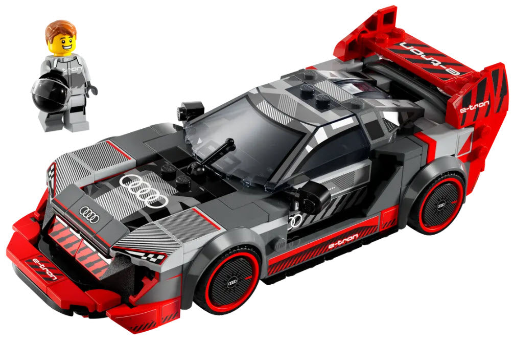 Inhalt: LEGO Speed Champions 76921 Audi S1 e-tron quattro Rennwagen