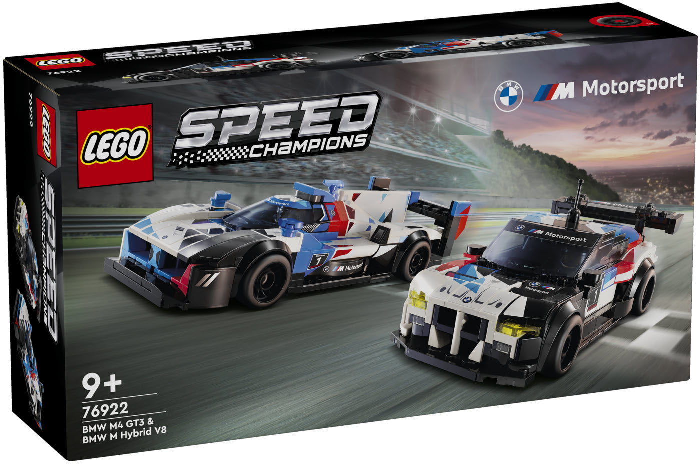 LEGO Speed Champions 76922 BMW M4 GT3 & BMW M Hybrid V8 Rennwagen