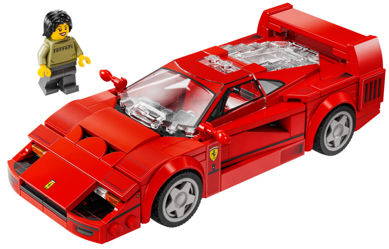 Inhalt: LEGO Speed Champions 76934 Ferrari F40 Supersportwagen
