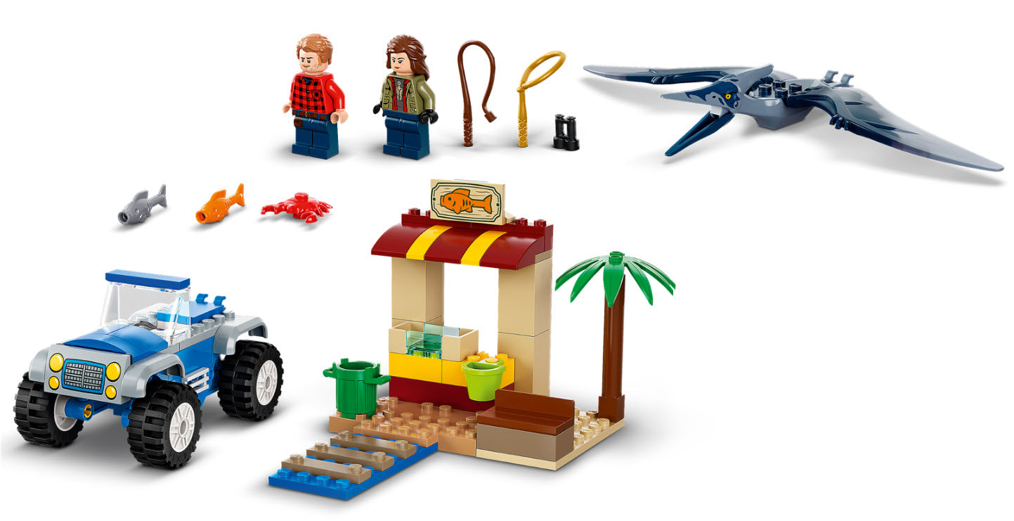 Detail 1: LEGO Jurassic World 76943 Pteranodon-Jagd
