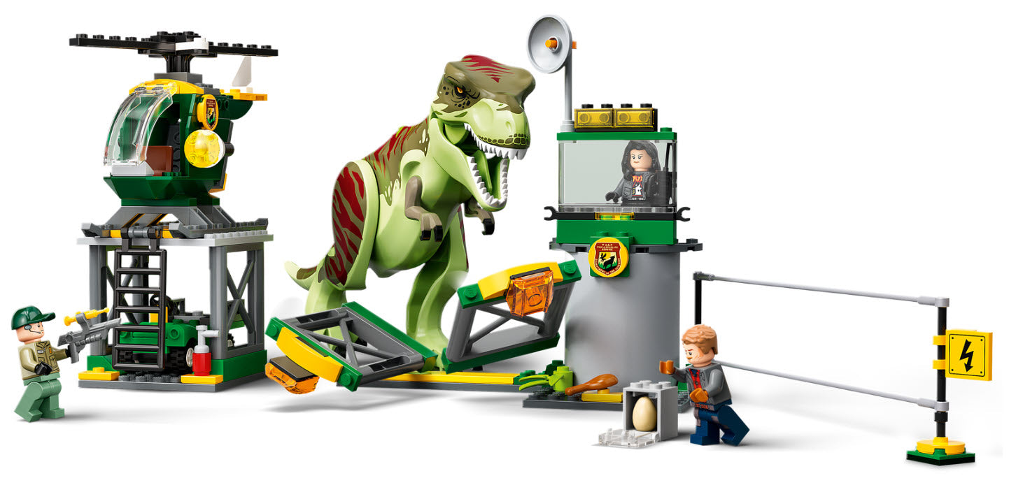 Detail 1: LEGO Jurassic World 76944 T. Rex Ausbruch