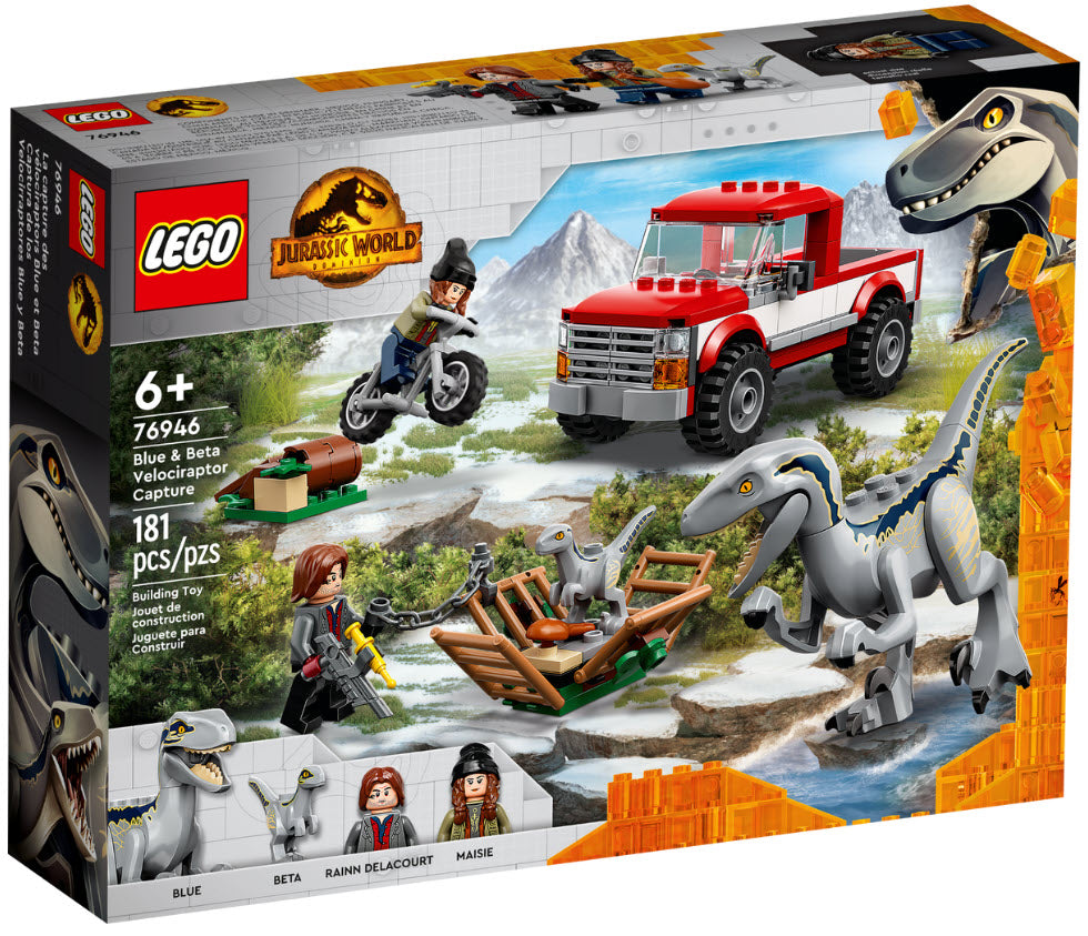 LEGO Jurassic World 76946 Blue & Beta in der Velociraptor-Falle