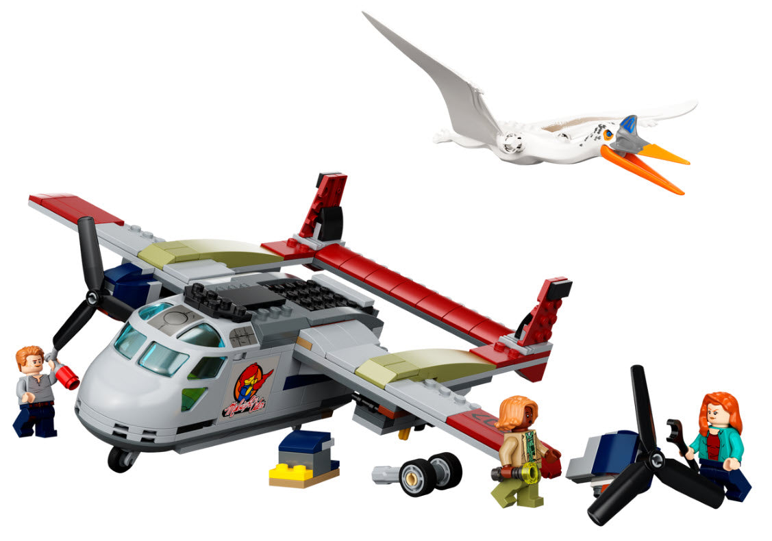 Inhalt: LEGO Jurassic World 76947 Quetzalcoatlus: Flugzeug-Überfall