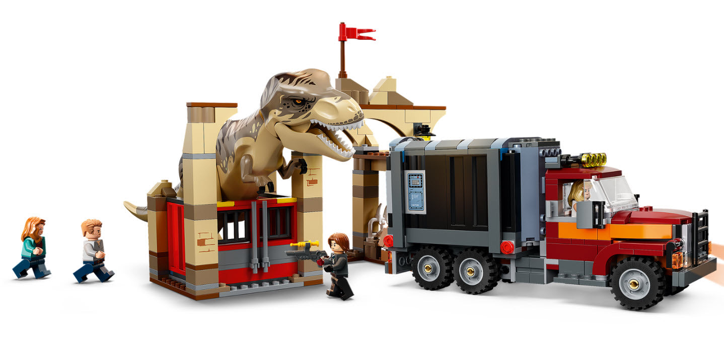 Detail 1: LEGO Jurassic World 76948 T. Rex & Atrociraptor: Dinosaurier-Ausbruch