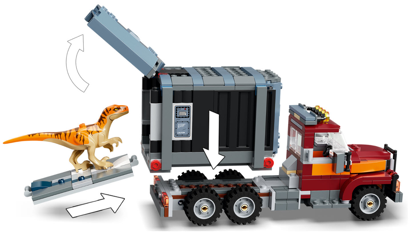 Detail 2: LEGO Jurassic World 76948 T. Rex & Atrociraptor: Dinosaurier-Ausbruch