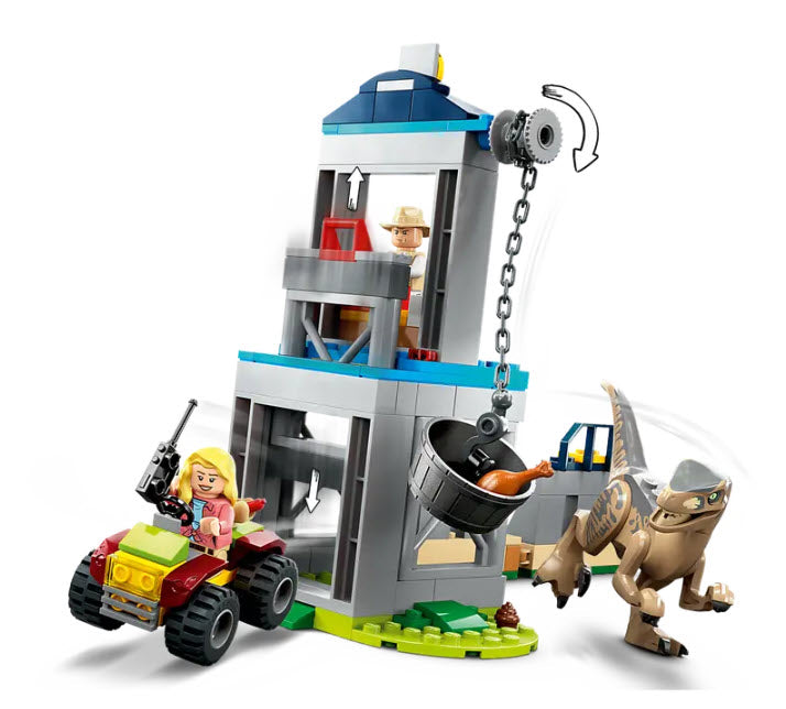 Detail 1: LEGO Jurassic World 76957 Flucht des Velociraptors
