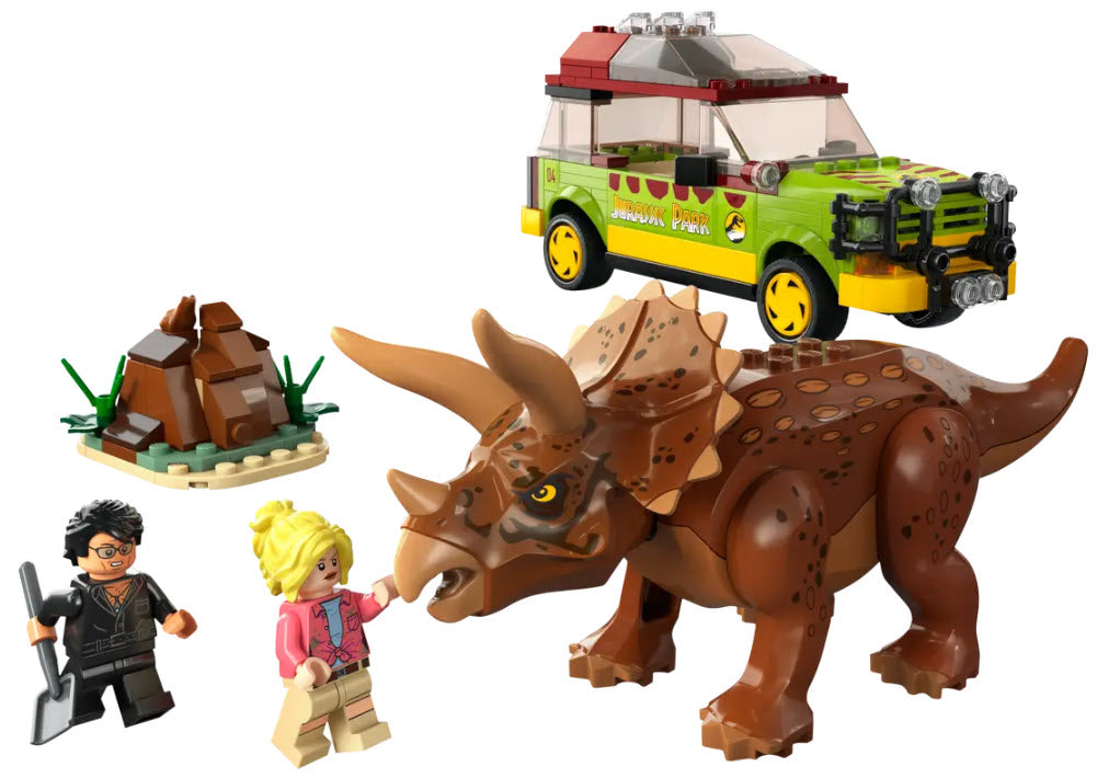 Inhalt: LEGO Jurassic World 76959 Triceratops-Forschung