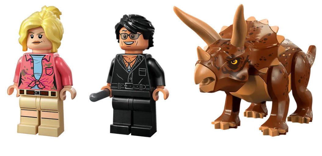 Minifiguren: LEGO Jurassic World 76959 Triceratops-Forschung