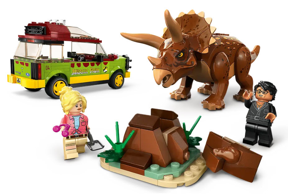 Detail 1: LEGO Jurassic World 76959 Triceratops-Forschung