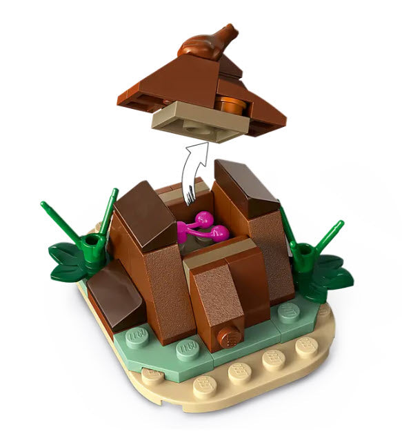 Detail 2: LEGO Jurassic World 76959 Triceratops-Forschung