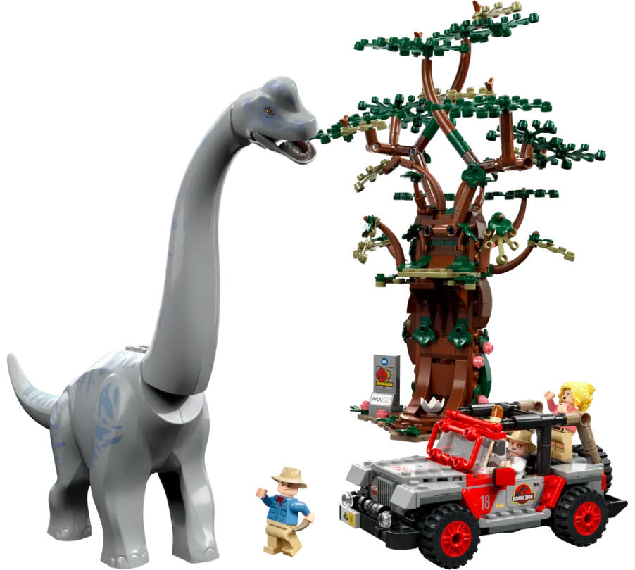 Inhalt: LEGO Jurassic World 76960 Entdeckung des Brachiosaurus