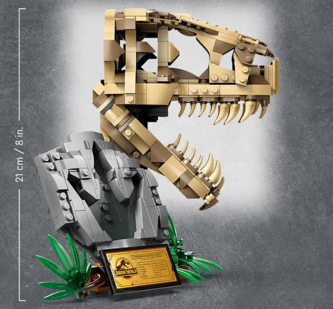 Detail 1: LEGO Jurassic World 76964 Dinosaurier-Fossilien: T.-rex-Kopf