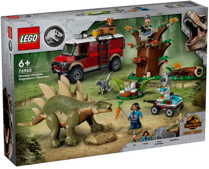 LEGO Jurassic World 76965 Dinosaurier-Missionen: Entdeckung des Stegosaurus