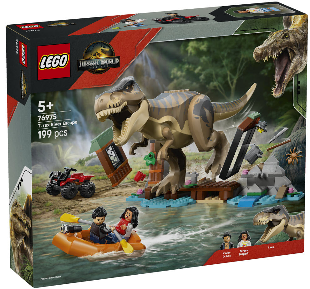 LEGO Jurassic World 76975 Flucht vor dem T.Rex