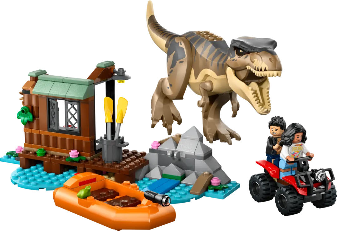 Inhalt: LEGO Jurassic World 76975 Flucht vor dem T.Rex
