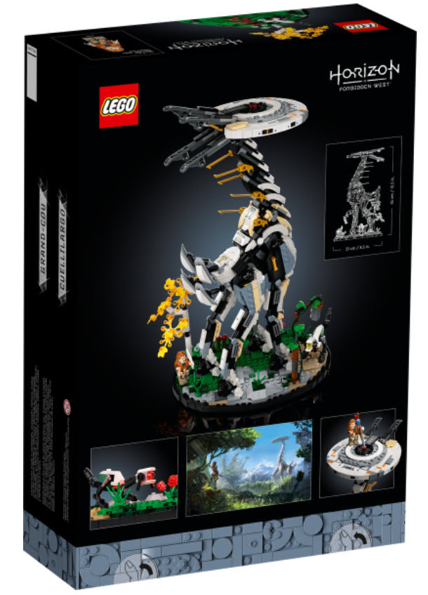Box Rückseite: LEGO 76989 Horizon Forbidden West: Langhals