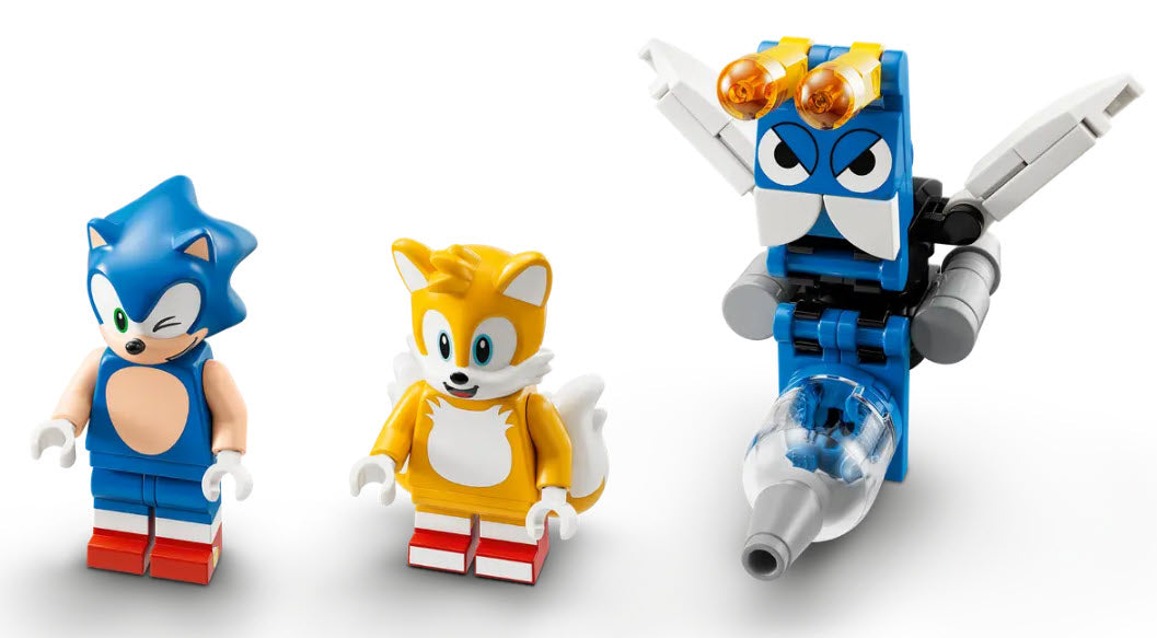 Minifiguren: LEGO Sonic 76991 Tails‘ Tornadoflieger mit Werkstatt
