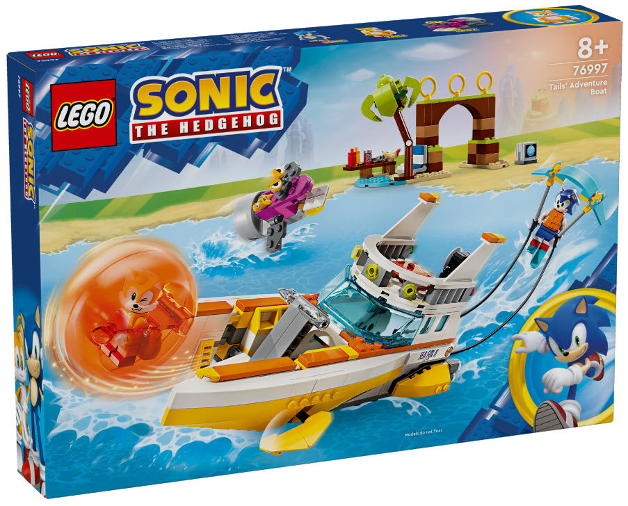 LEGO Sonic 76997 Tails’ Abenteuerboot