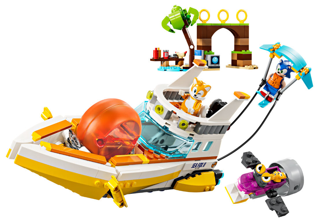 Inhalt: LEGO Sonic 76997 Tails’ Abenteuerboot