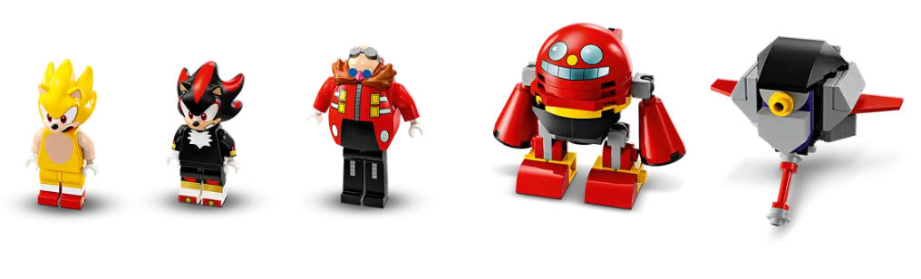 Minifiguren: LEGO Sonic 76999 Super Sonic vs. Egg Drillster