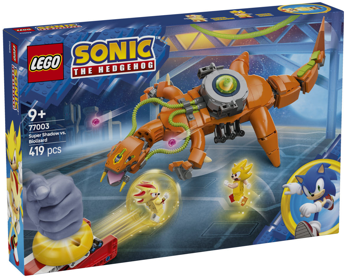 LEGO Sonic 77003 Super Shadow vs. Biolizard