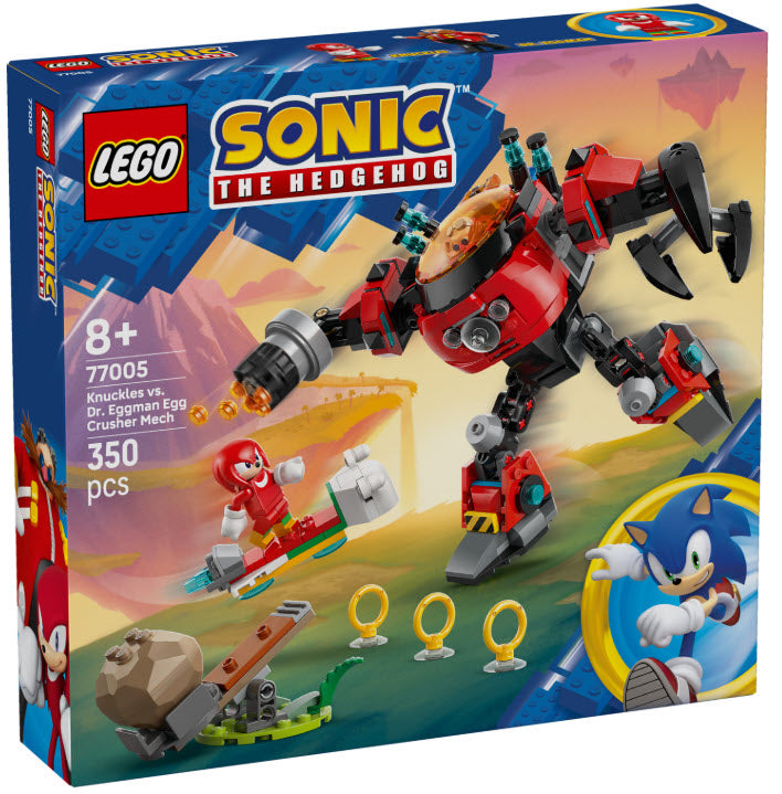 LEGO Sonic 77005 Knuckles vs. Dr. Eggmans Egg Crusher Mech