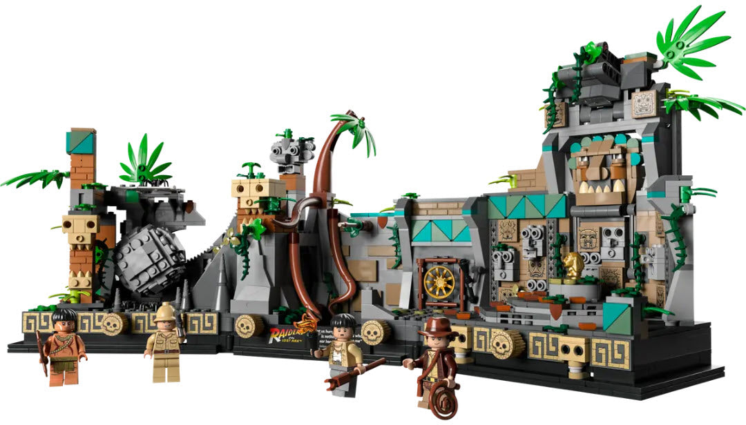Inhalt: LEGO Indiana Jones 77015 Tempel des goldenen Götzen