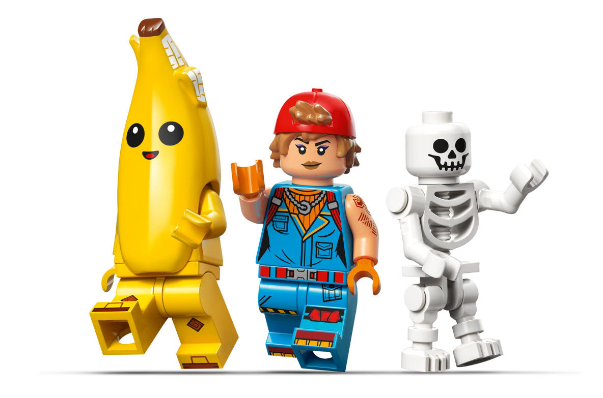 Minifiguren: LEGO Fortnite 77075 Das Lager von Schali und der Zündkerzenkünstlerin