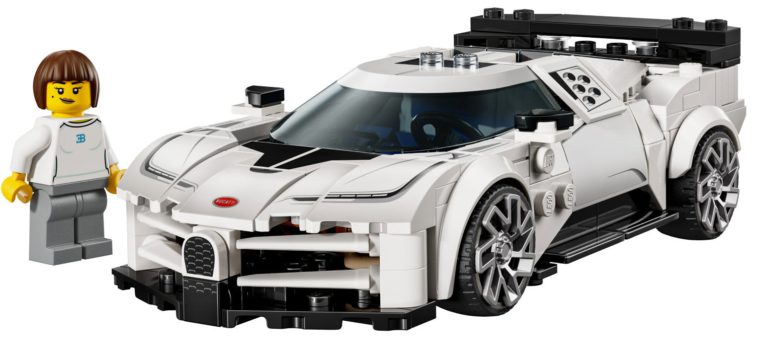 Inhalt: LEGO Speed Champions 77240 Bugatti Centodieci Hypersportwagen