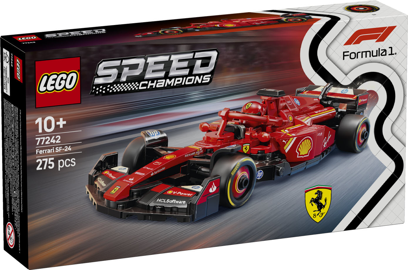 LEGO Speed Champions 77242 Ferrari SF-24 F1 Rennauto