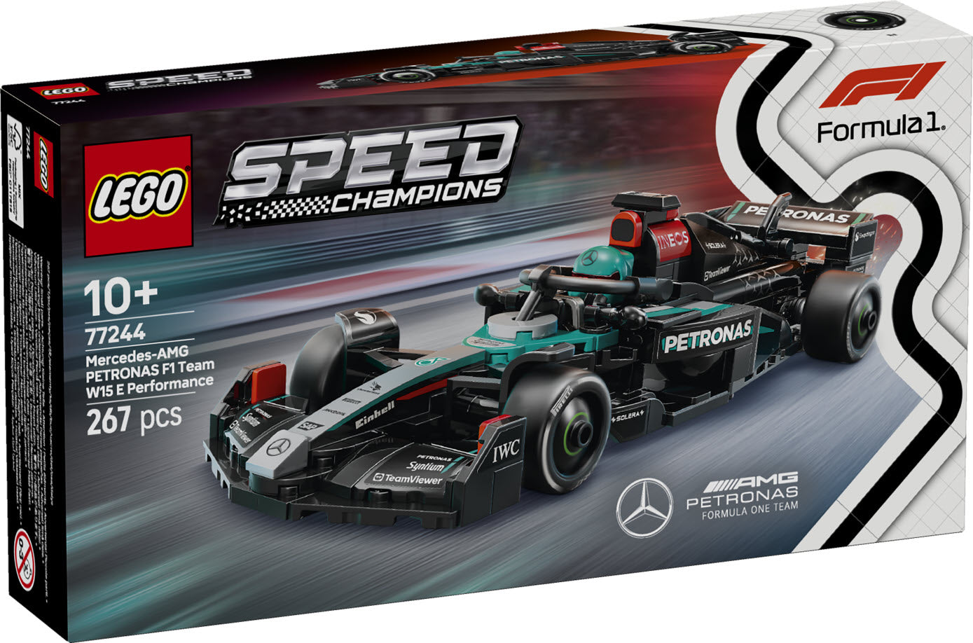 LEGO Speed Champions 77244 Mercedes-AMG F1 W15 Rennauto