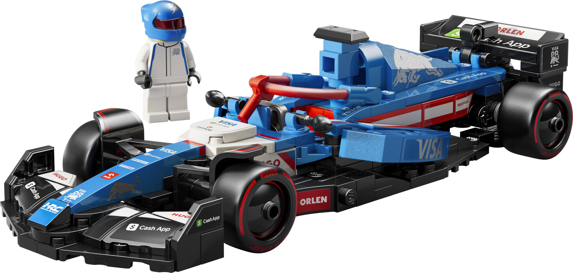 Inhalt: LEGO Speed Champions 77246 Visa Cash App RB VCARB 01 F1 Rennauto