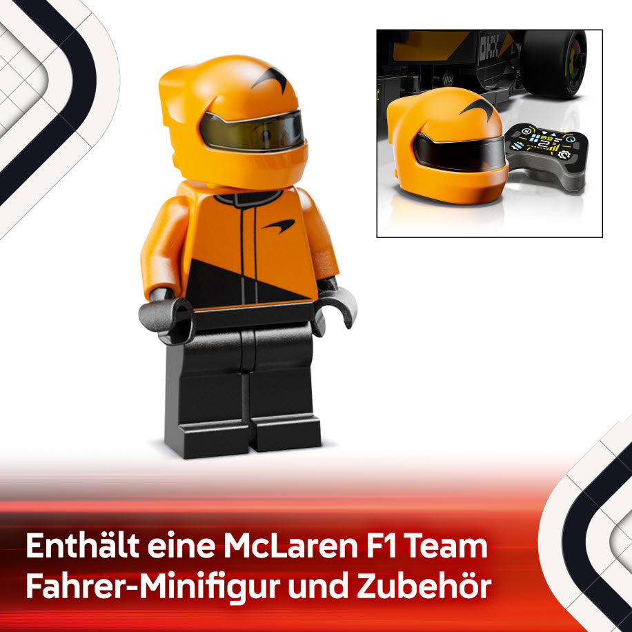 Minifiguren: LEGO Speed Champions 77251 McLaren F1 Team MCL38 Rennauto