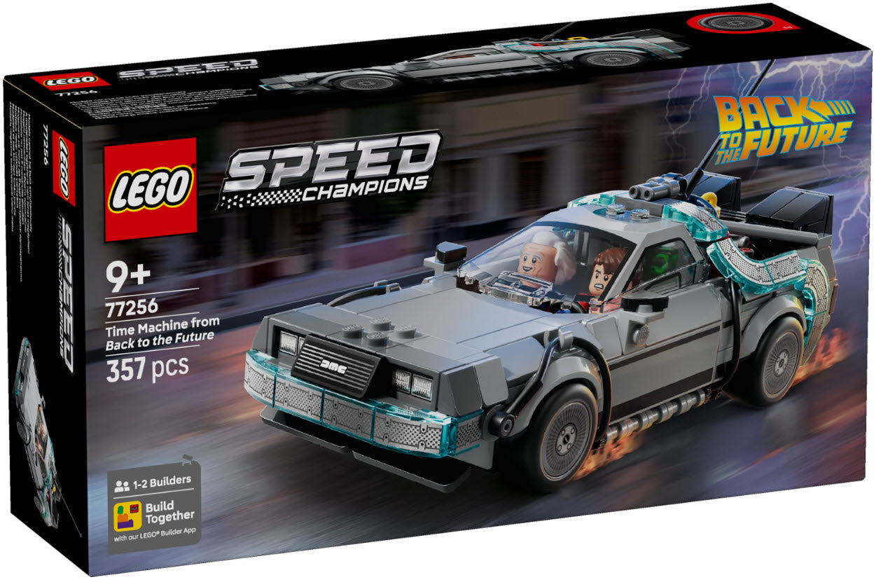 LEGO Speed Champions 77256 Zeitmaschine aus Zurück in die Zukunft, DeLorean DMC-12