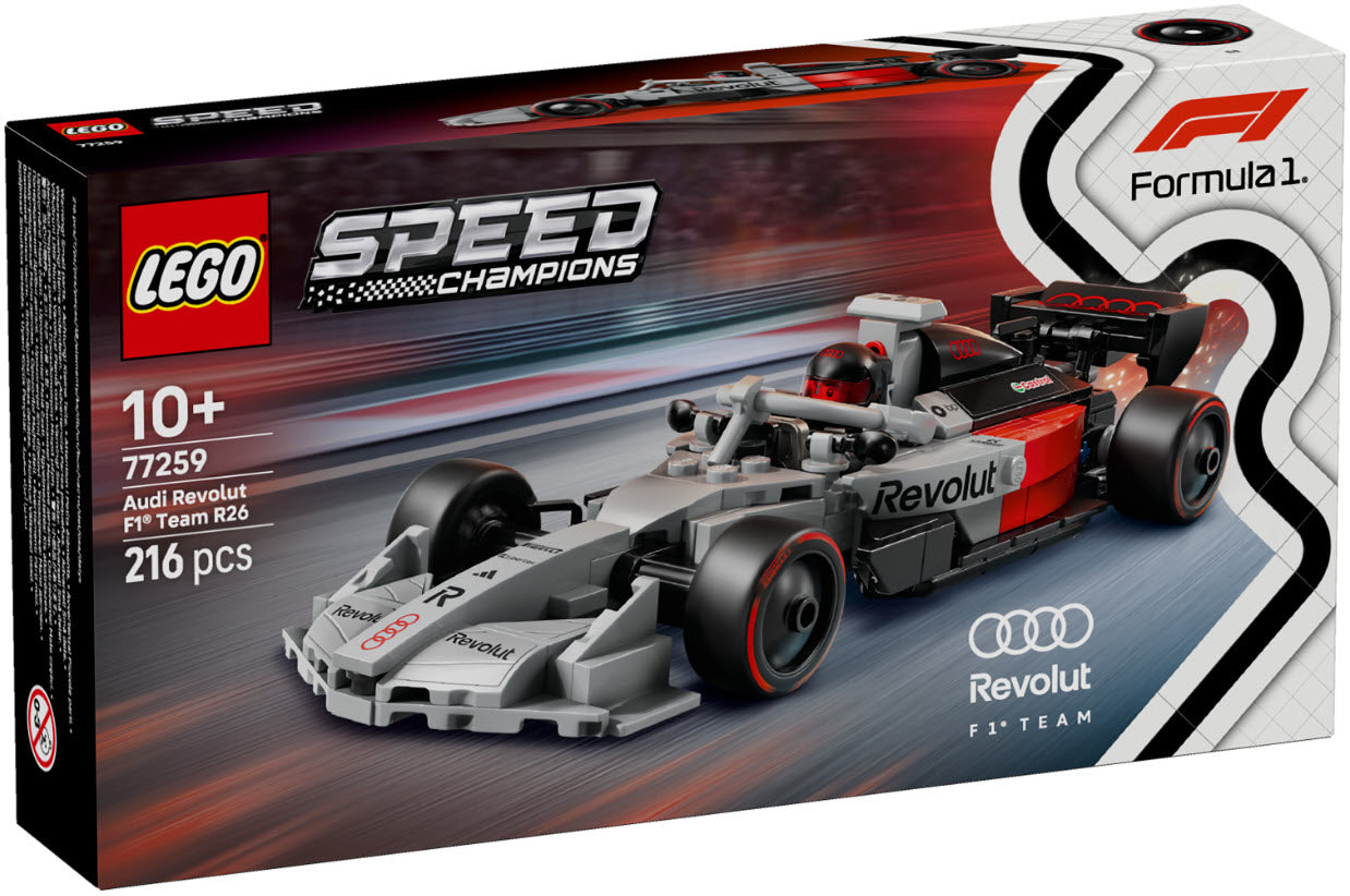 LEGO Speed Champions 77259 Audi Revolut F1 Team R26 Rennwagen
