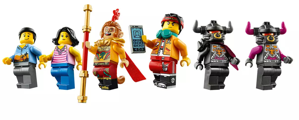 Minifiguren: LEGO Monkie Kid 80012 Monkey King Mech